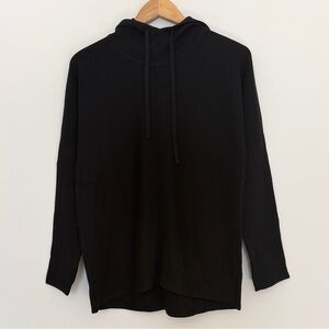 Banana Republic NWOT Classic Black Sweater Hoodie Tunic